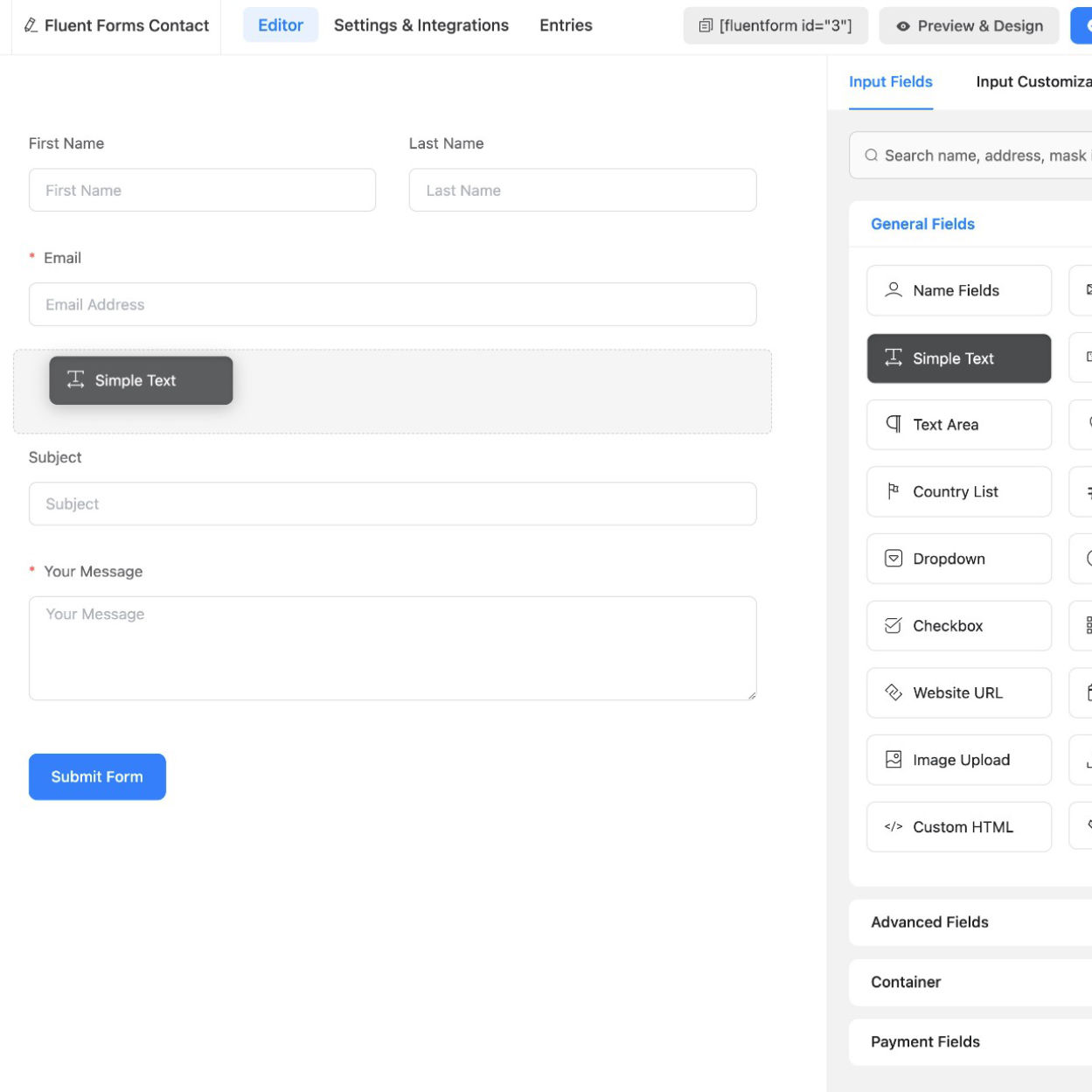 Forms Builder | Flawless Templates